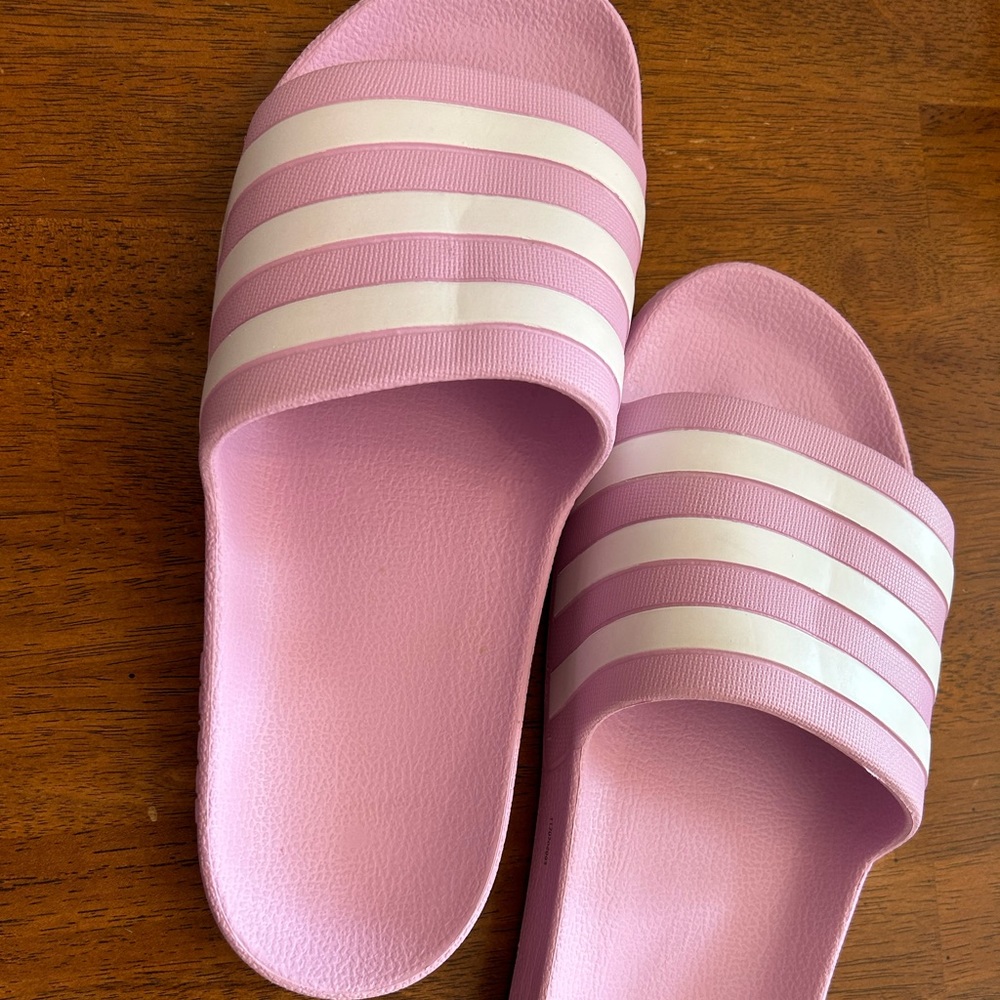 Adidas Adilette Aqua Slides, Sz 10
